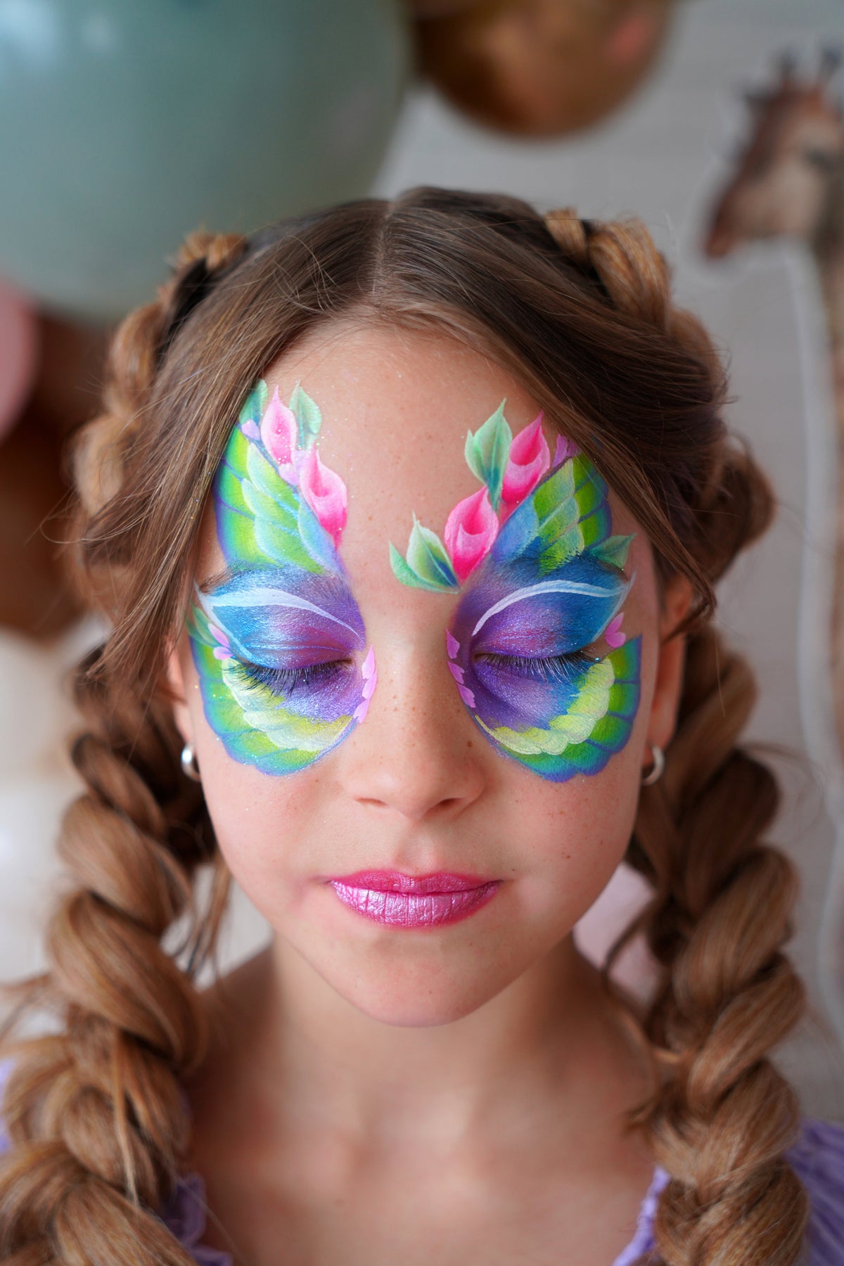 Butterfly Face Paint Tutorial: Step by Step Photo Guide