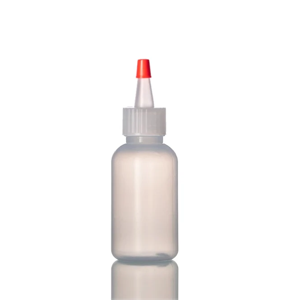 LDPE Boston Round Puffer Bottle 15ml