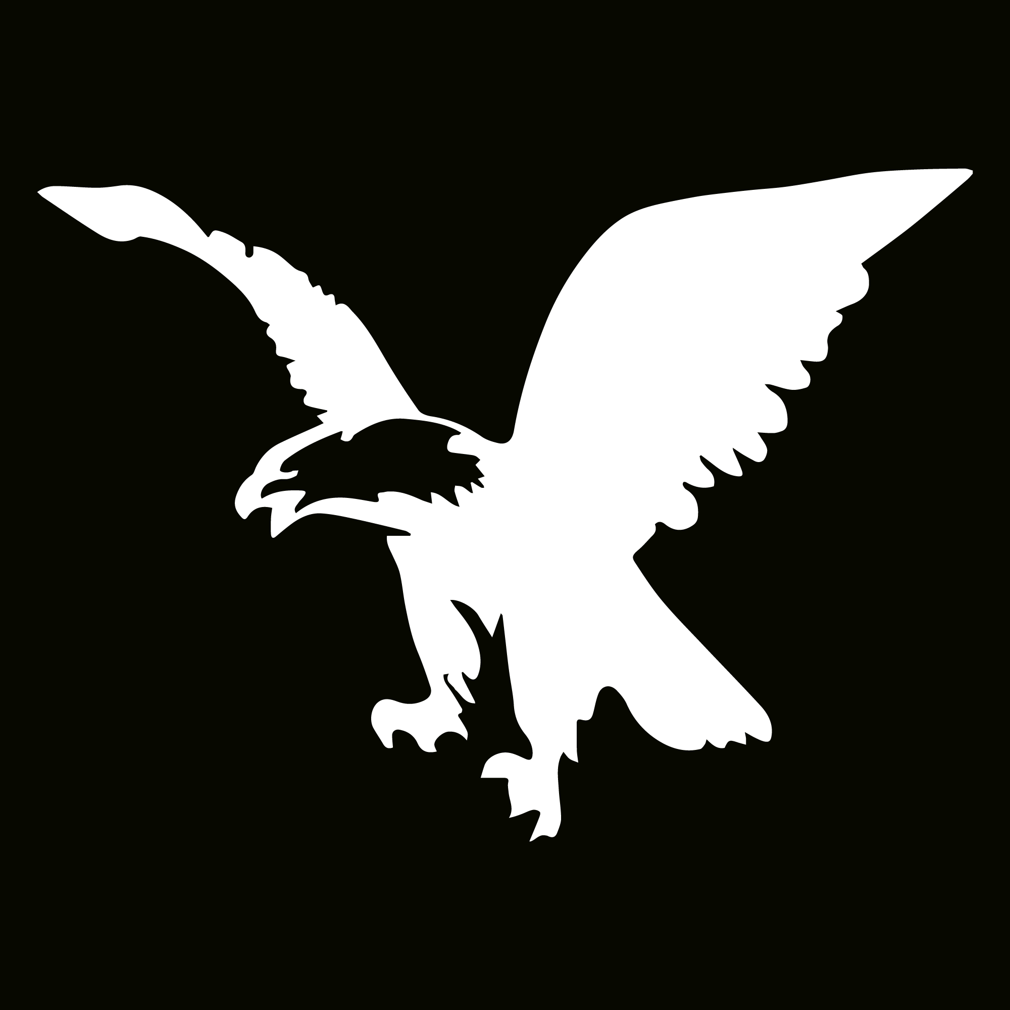 Glitter Tattoo Stencil -  Eagle