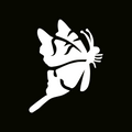 Glitter Tattoo Stencil - Side Butterfly