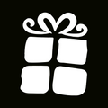 Glitter Tattoo Stencil - Gift Box