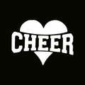Glitter Tattoo Stencil - Love Cheer