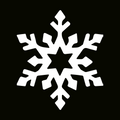 闪光纹身模板 - 雪花 2