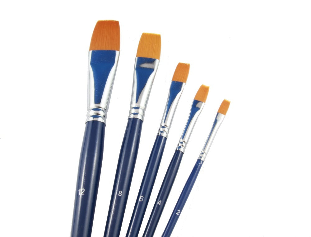 TAG Flat Face and Body Paint Brush - Size 8