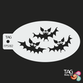 Face Paint Stencil - Bats