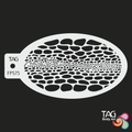 Face Paint Stencil - Reptile Skin