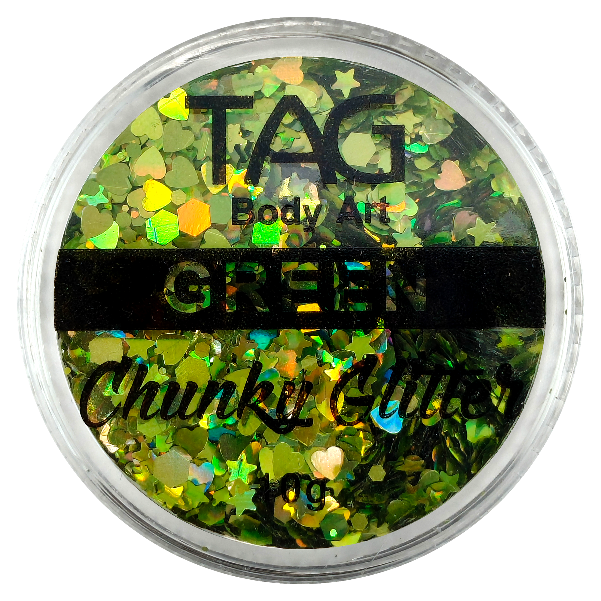 Green Chunky Glitter