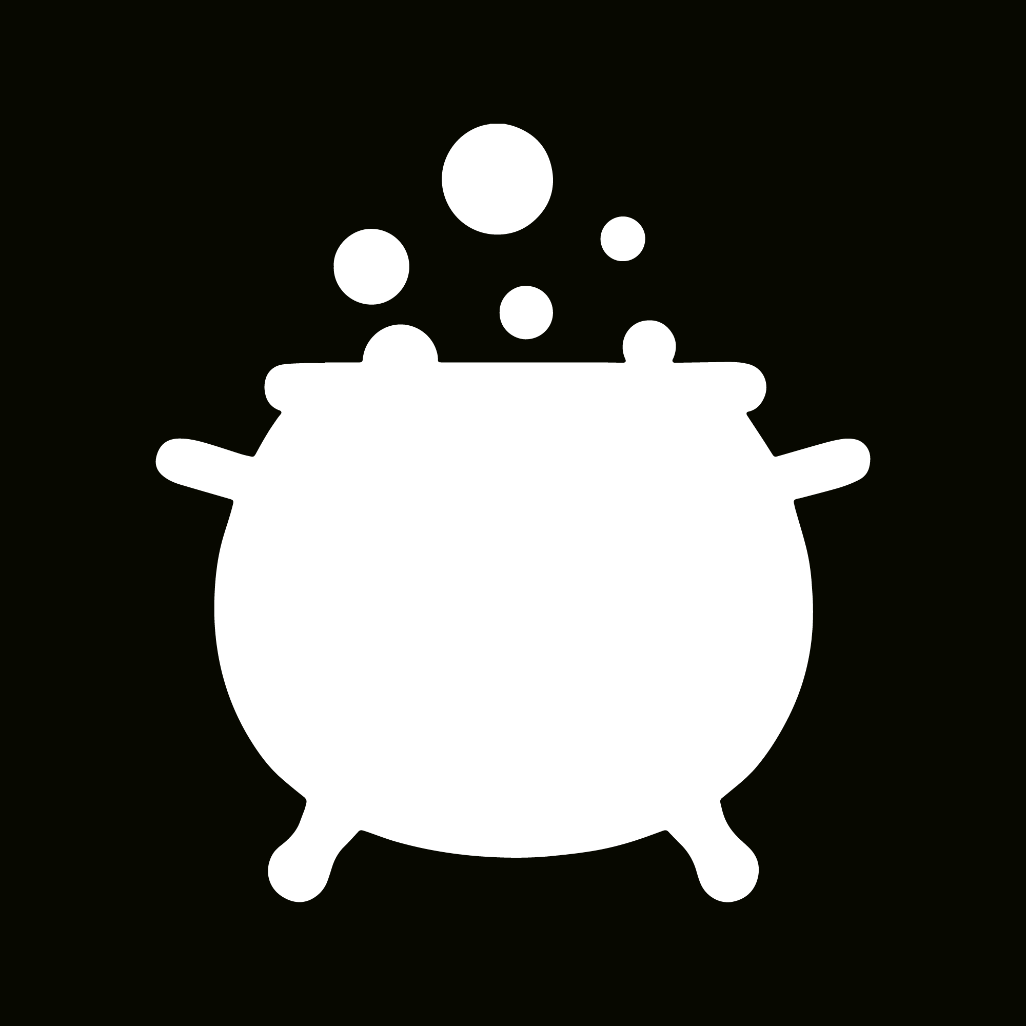 闪光纹身模板 - 坩埚