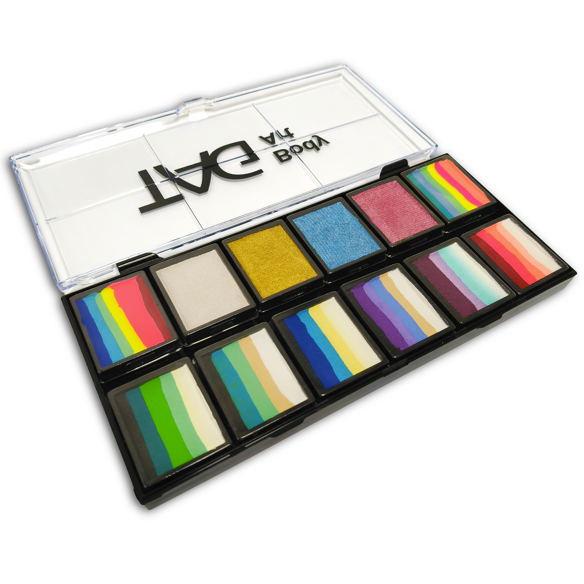 Face and Body Paint Palette - Rainbow Fairy Garden