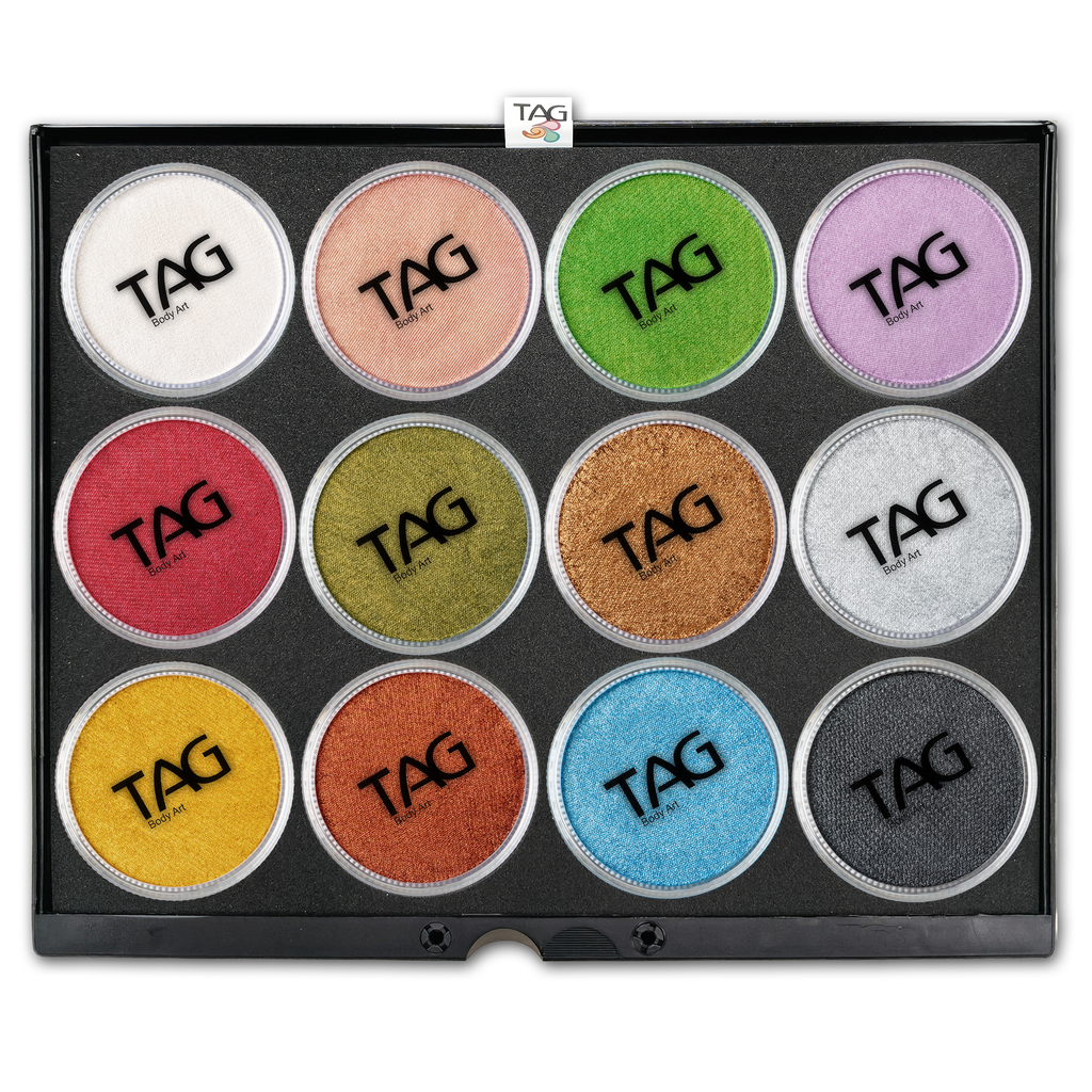 Face and Body Paint Palette Set - Premium Pearl