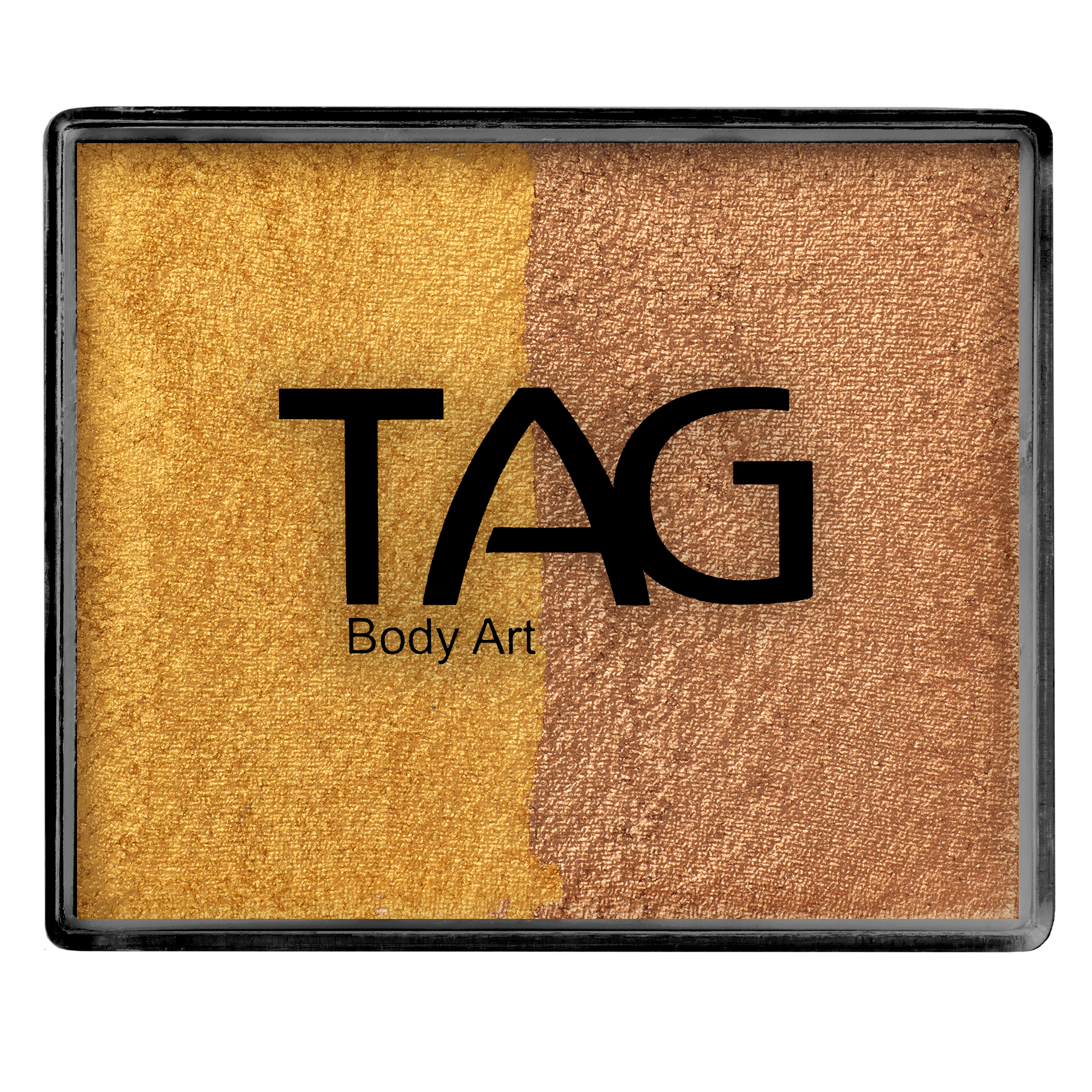 Face Paint Split Cake - Pearl Gold and Pearl Old Gold
