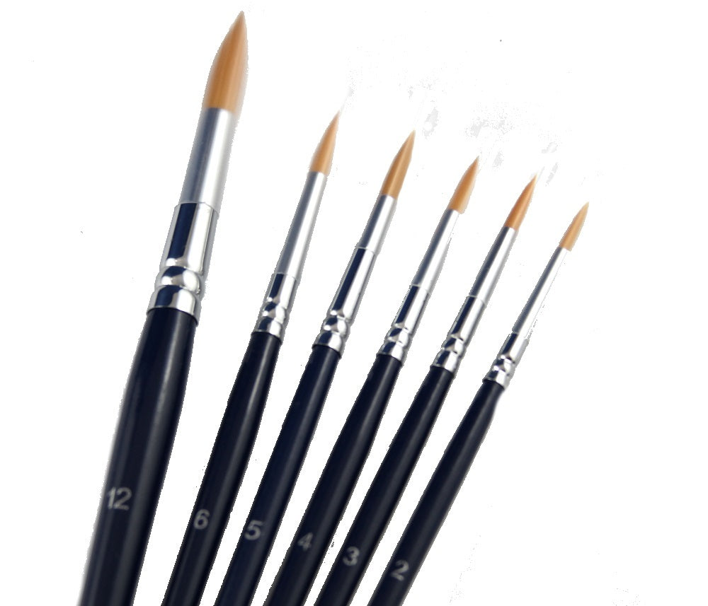 TAG Round Face and Body Paint Brush - Size 6