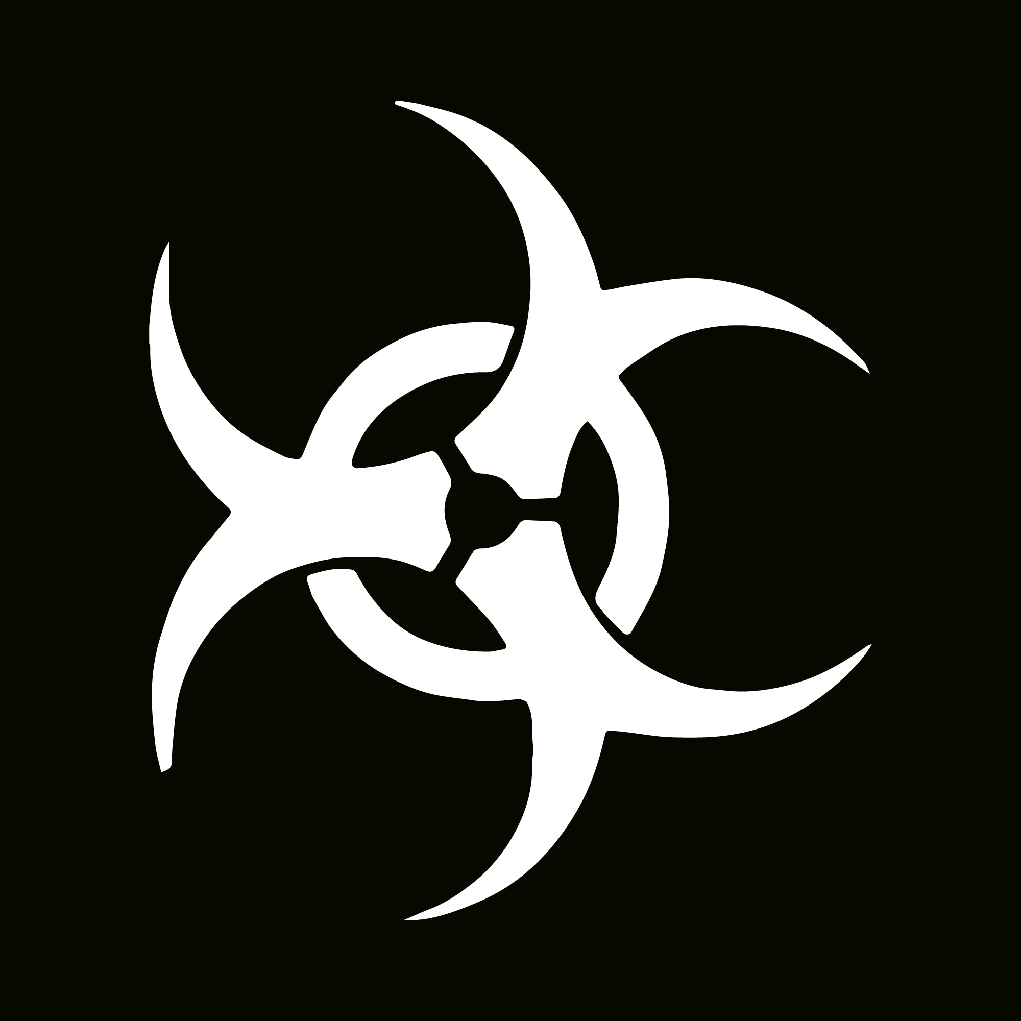 闪光纹身模板 - 生物危害
