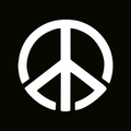 闪光纹身模板 - 和平