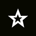 闪光纹身模板 - 星中星 - 小号
