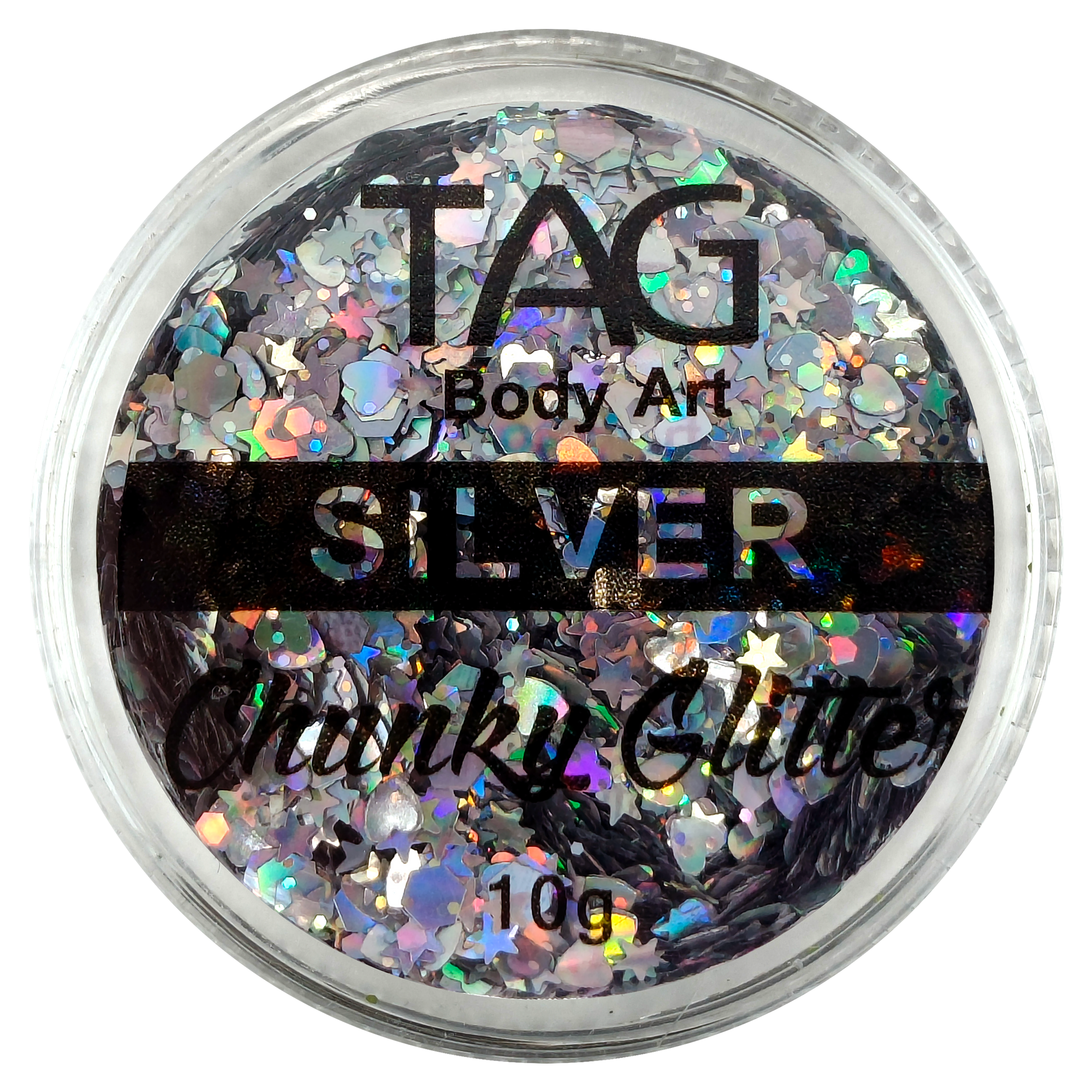 Silver Chunky Glitter