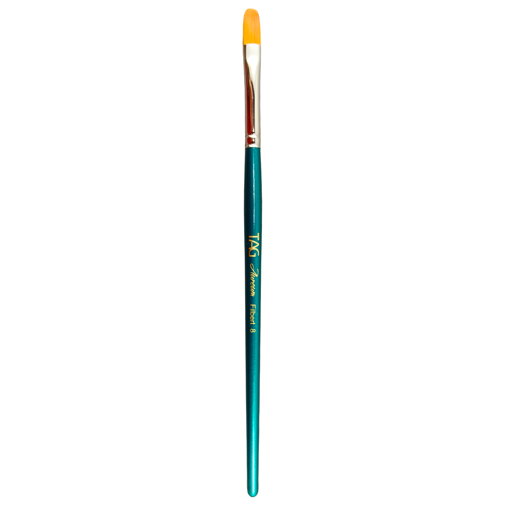 TAG Aureum Filbert Face and Body Paint Brush - Size 8