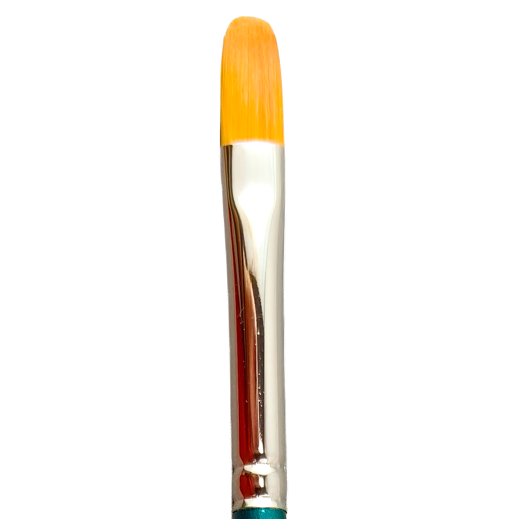 TAG Aureum Filbert Face and Body Paint Brush - Size 8