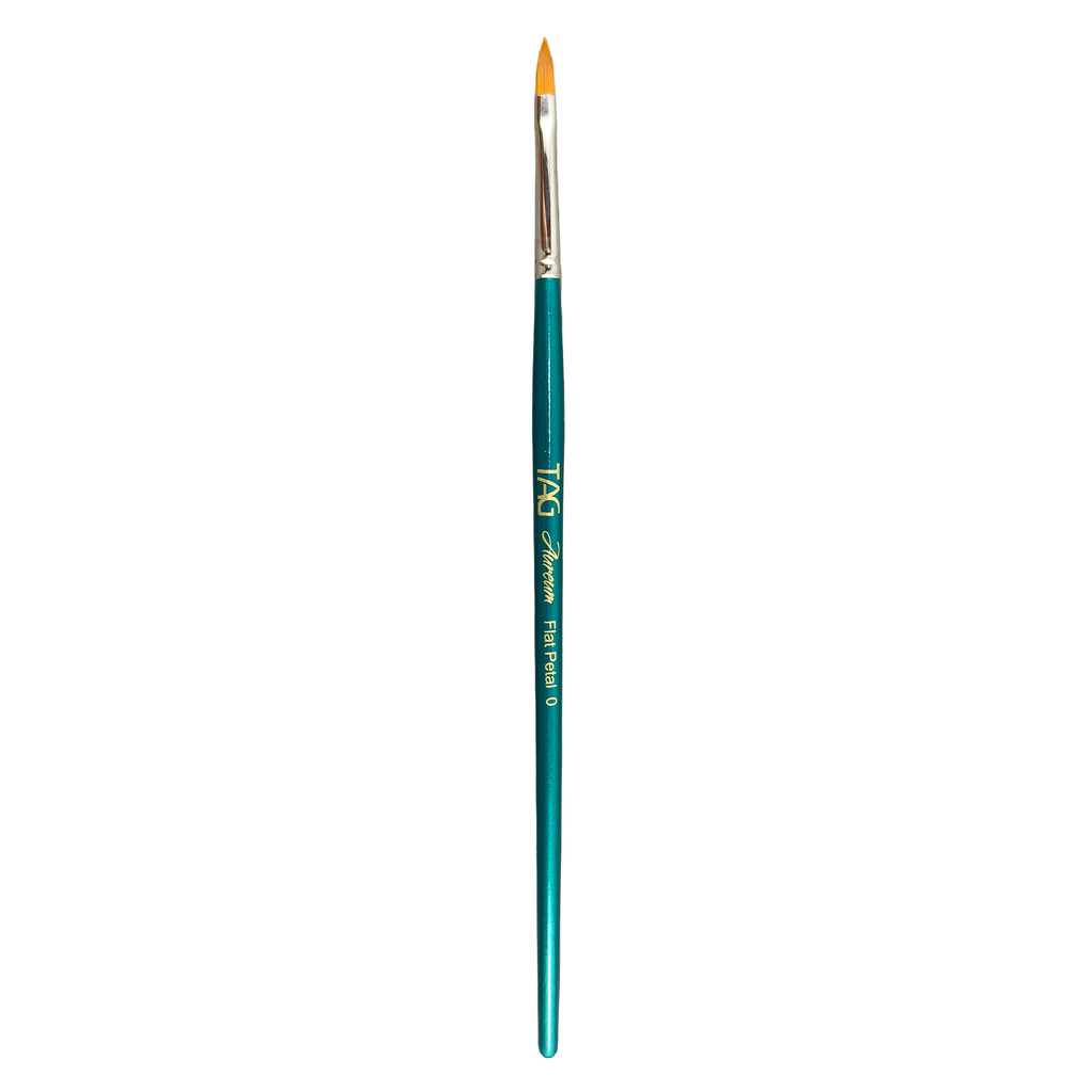 TAG Aureum Flat Petal Face and Body Paint Brush - Size 0