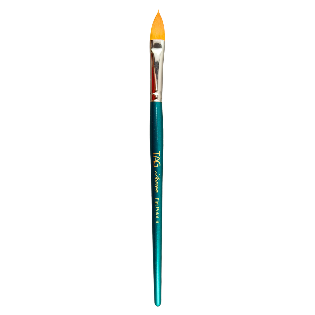 TAG Aureum Flat Petal Face and Body Paint Brush - Size 6