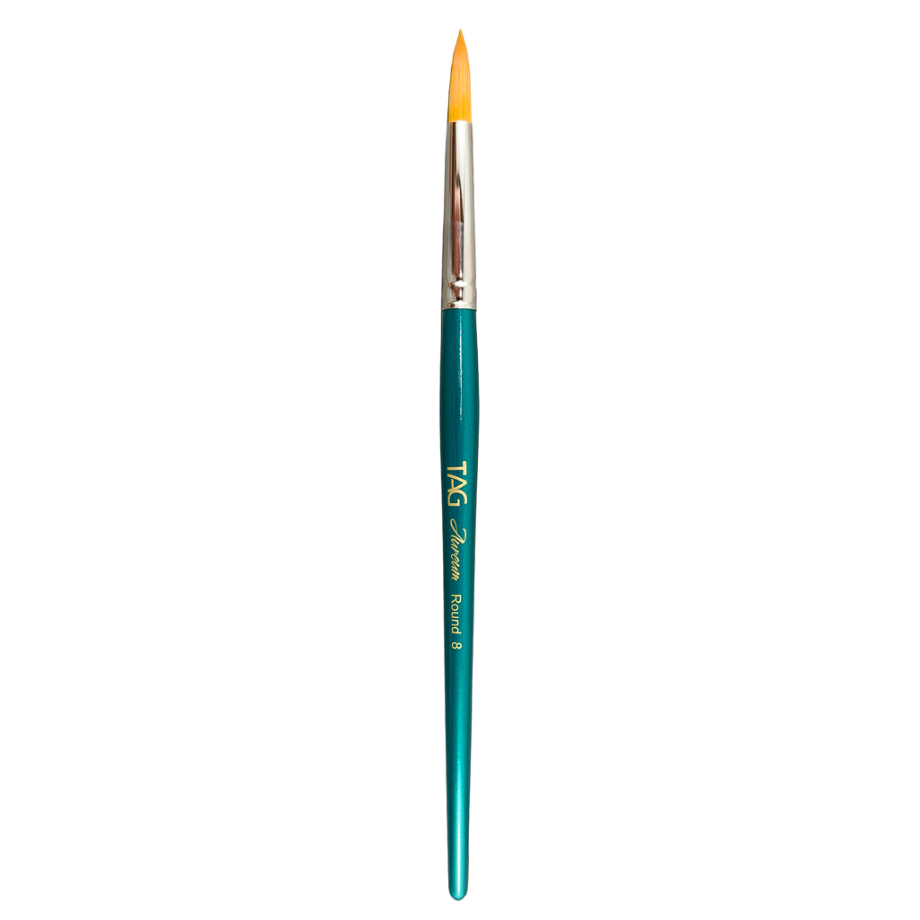 TAG Aureum Round Face and Body Paint Brush - Size 8